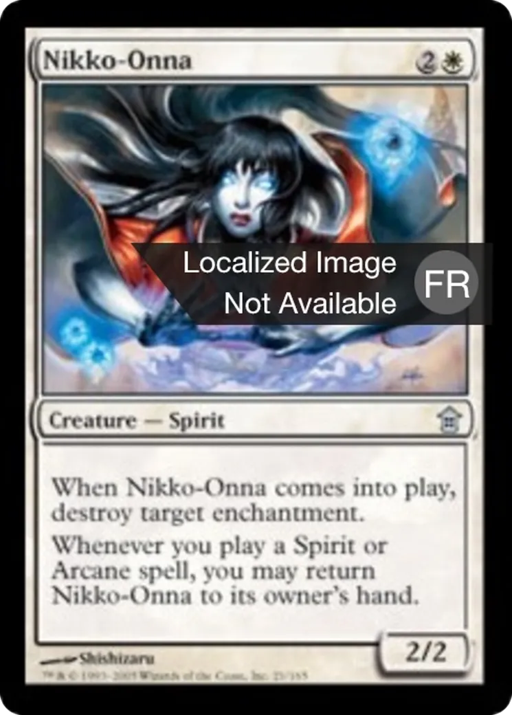 Nikko-onna — Saviors of Kamigawa — Magic: The Gathering