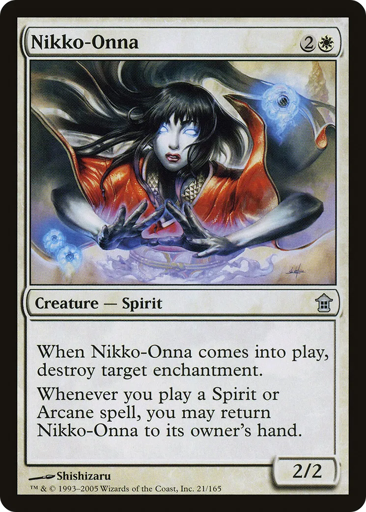 Nikko-onna — Saviors of Kamigawa — Magic: The Gathering