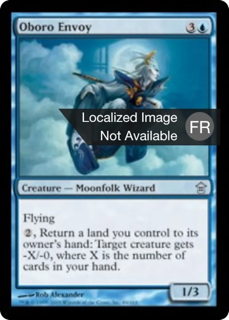 Représentant d'Oboro — Saviors of Kamigawa — Magic: The Gathering