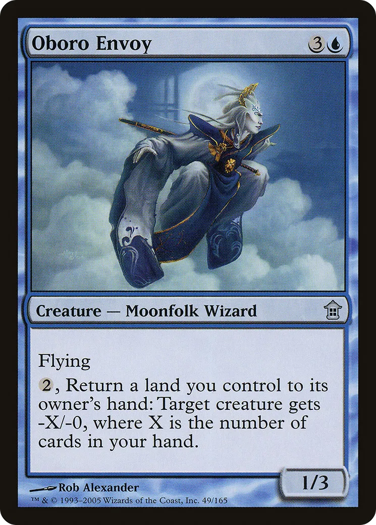 Oboro Envoy — Saviors of Kamigawa — Magic: The Gathering