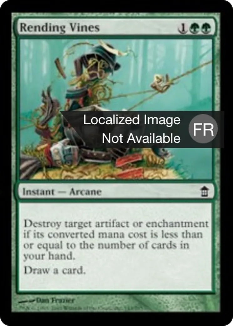 Vignes déchiqueteuses — Saviors of Kamigawa — Magic: The Gathering