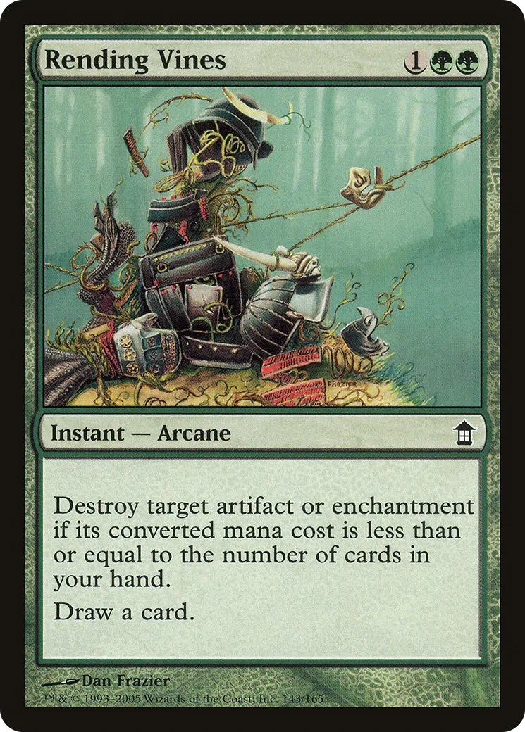 Vignes déchiqueteuses — Saviors of Kamigawa — Magic: The Gathering