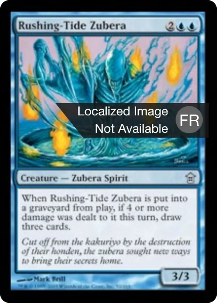 Zubera aux marées impétueuses — Saviors of Kamigawa — Magic: The Gathering