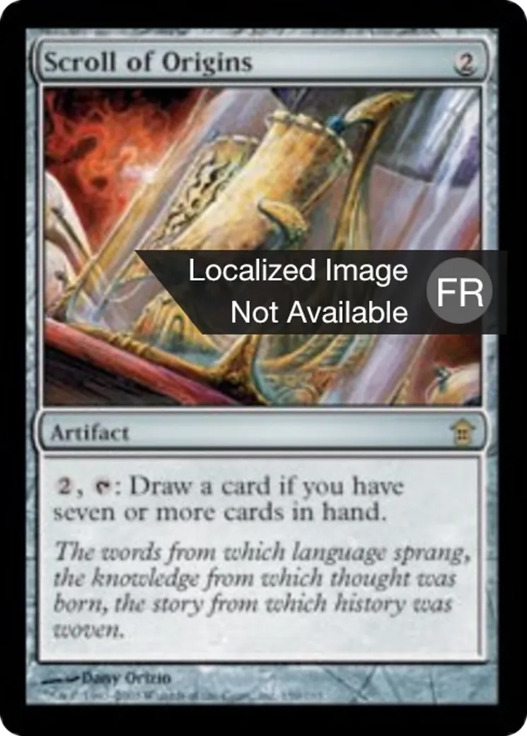 Parchemin des origines — Saviors of Kamigawa — Magic: The Gathering