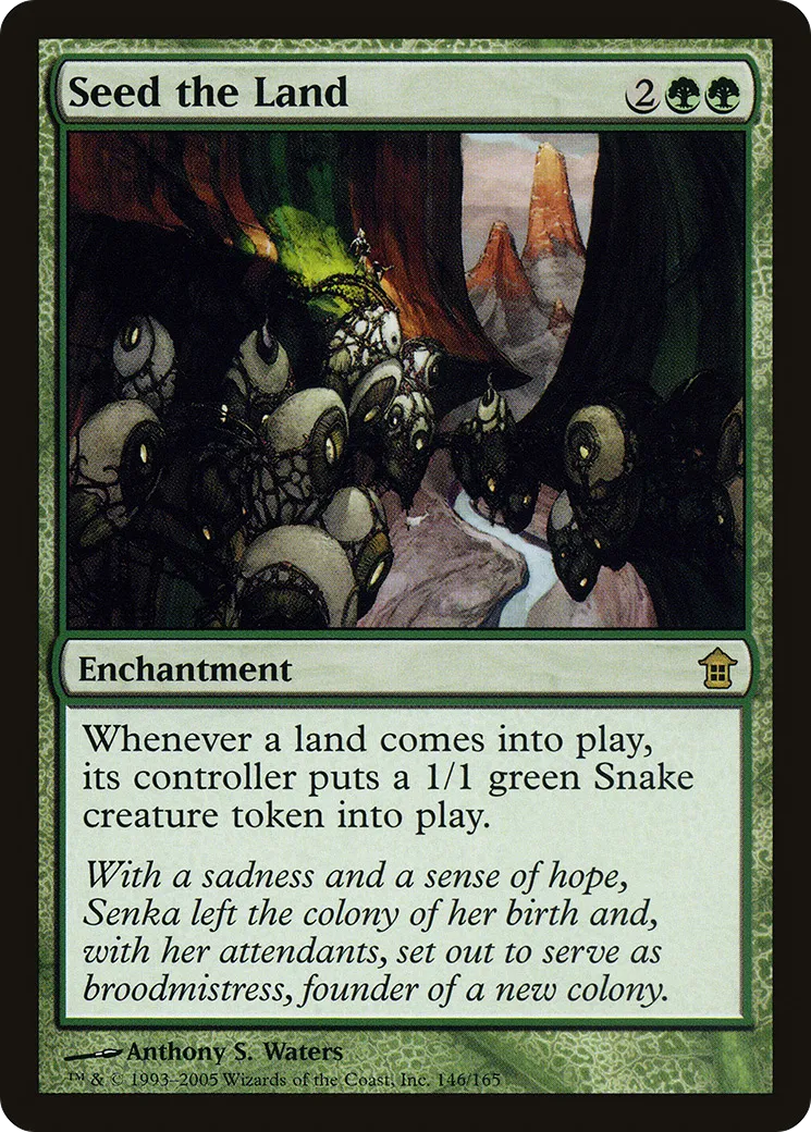Seed the Land — Saviors of Kamigawa — Magic: The Gathering