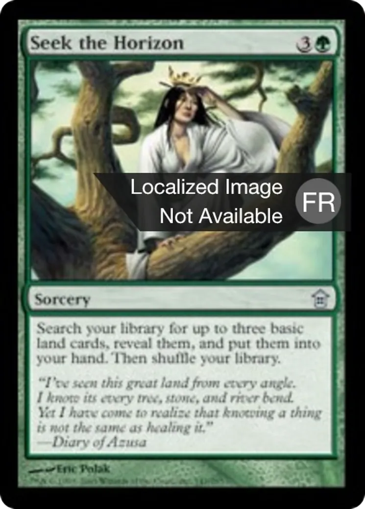 À la recherche de l'horizon — Saviors of Kamigawa — Magic: The Gathering
