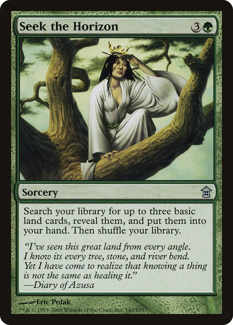 Seek the Horizon — Saviors of Kamigawa — Magic: The Gathering