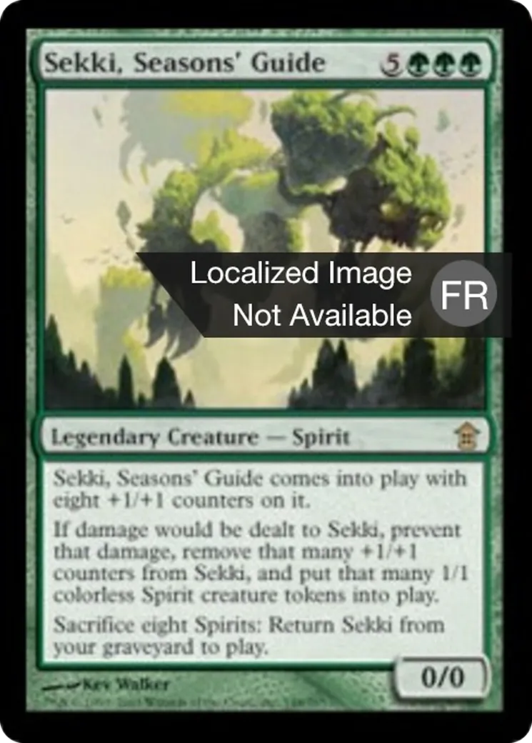 Sekki, le guide des saisons — Saviors of Kamigawa — Magic: The Gathering