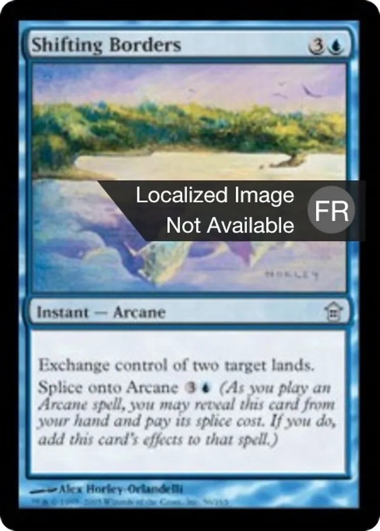 Frontières changeantes — Saviors of Kamigawa — Magic: The Gathering