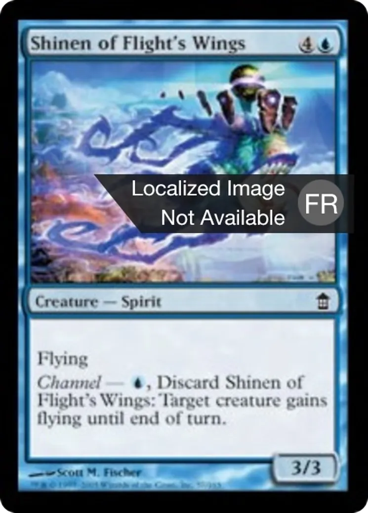 Shinen des ailes du vol — Saviors of Kamigawa — Magic: The Gathering