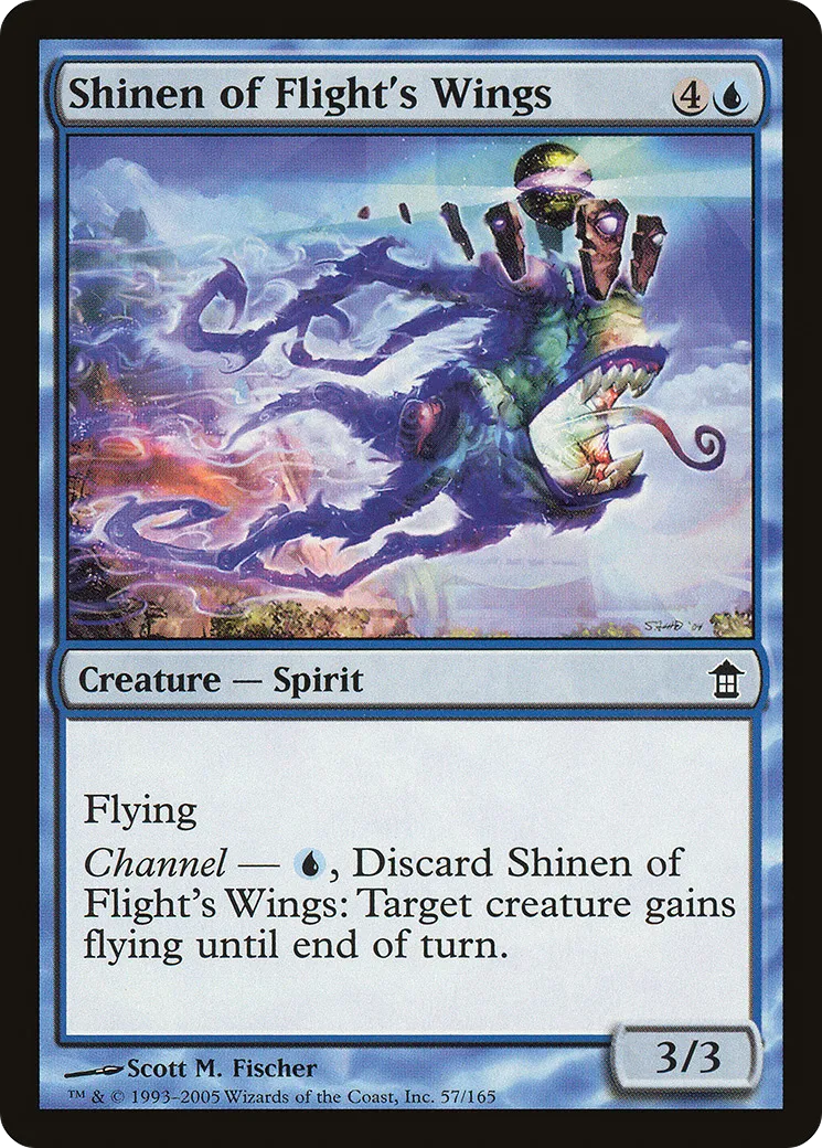 Shinen des ailes du vol — Saviors of Kamigawa — Magic: The Gathering