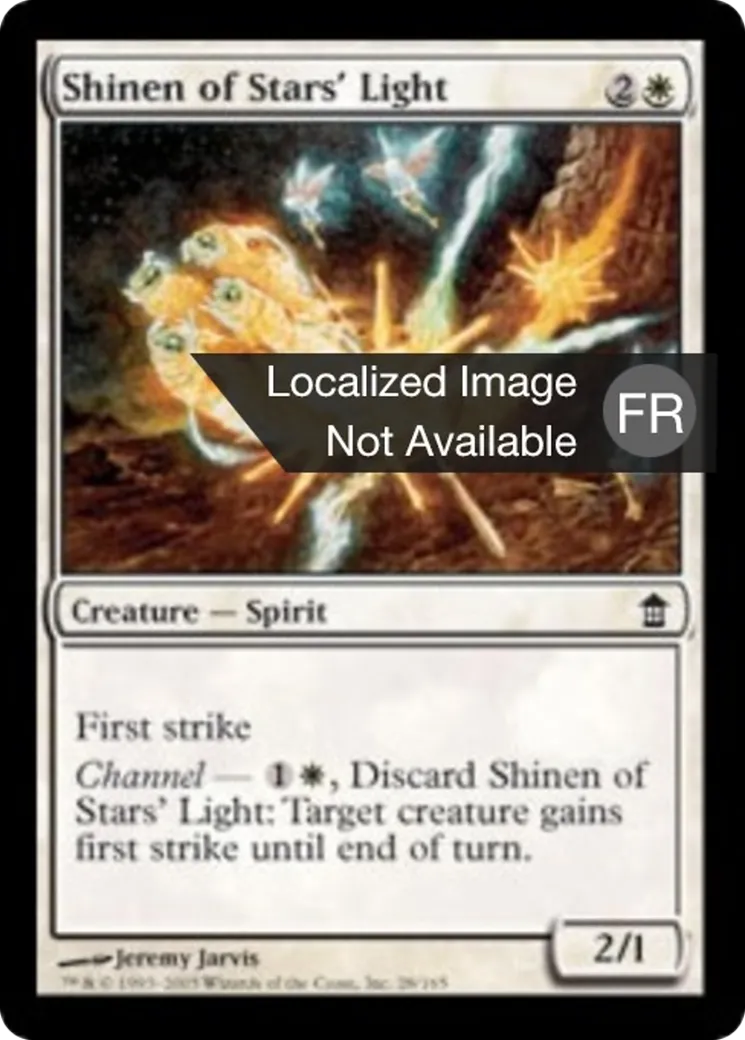 Shinen de la lumière stellaire — Saviors of Kamigawa — Magic: The Gathering