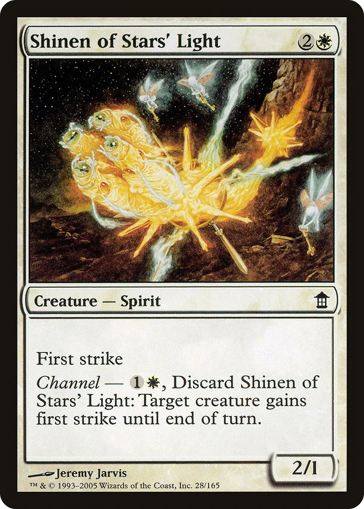 Shinen de la lumière stellaire — Saviors of Kamigawa — Magic: The Gathering
