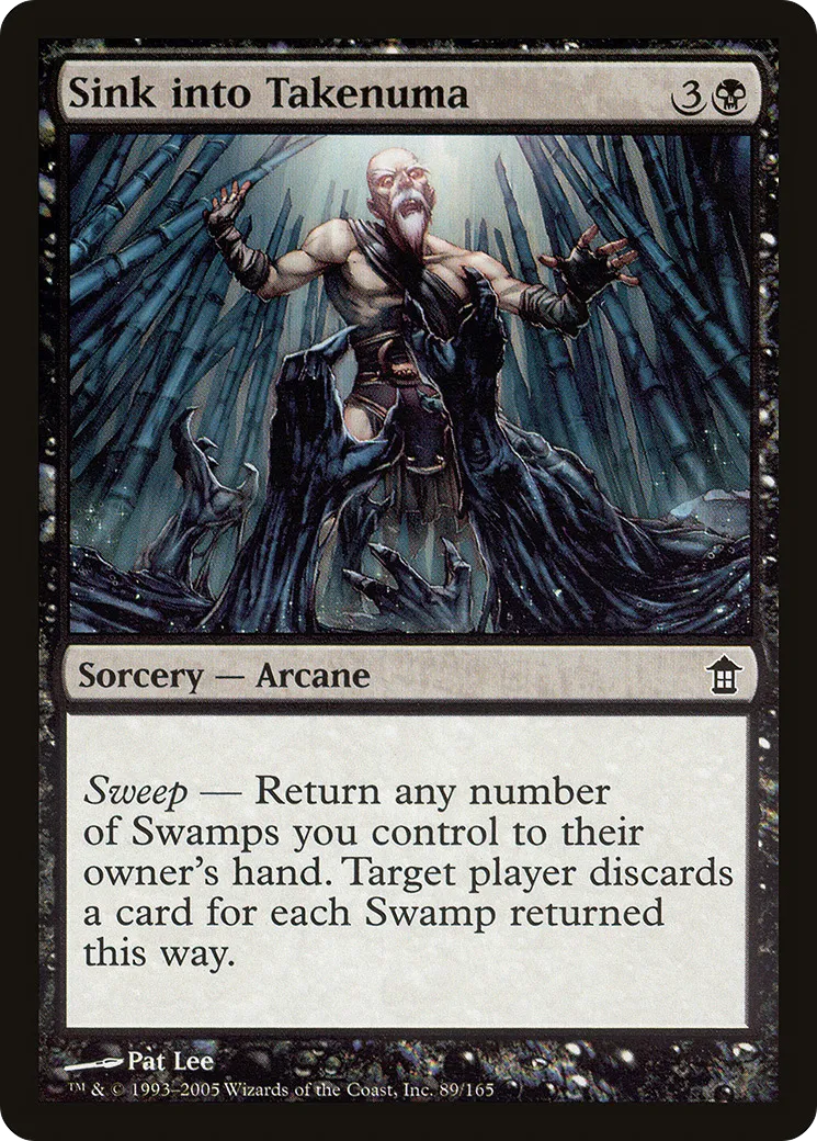 Sink into Takenuma — Saviors of Kamigawa — Magic: The Gathering