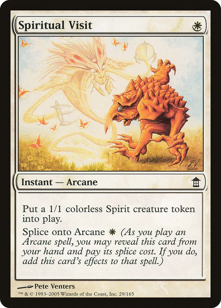 Visite spirituelle — Saviors of Kamigawa — Magic: The Gathering