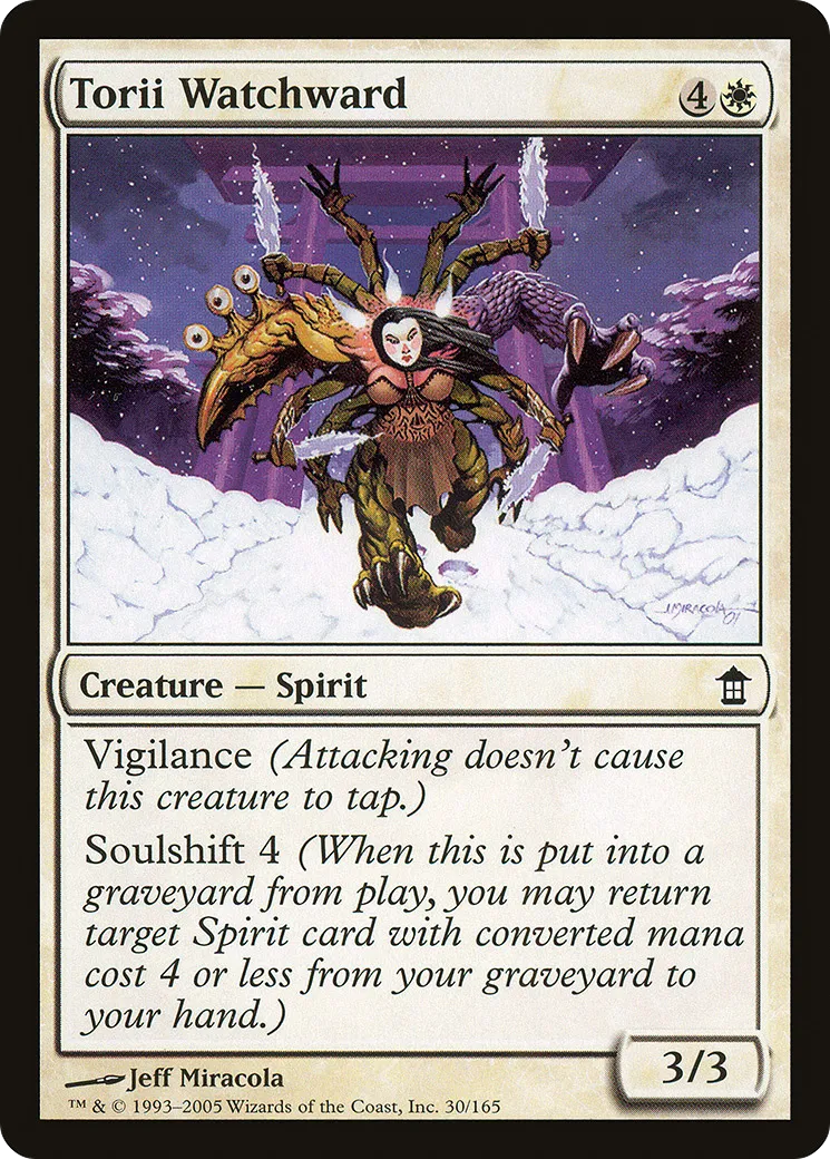 Gardeveille des torii — Saviors of Kamigawa — Magic: The Gathering
