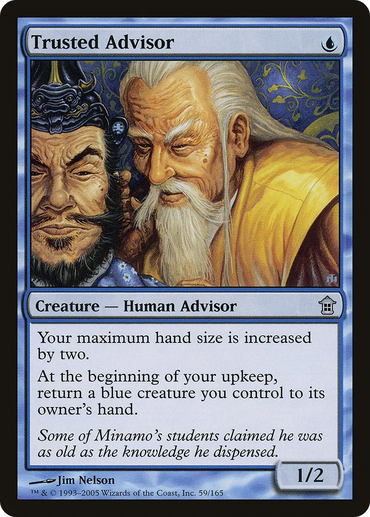Trusted Advisor — Saviors of Kamigawa — Magic: The Gathering
