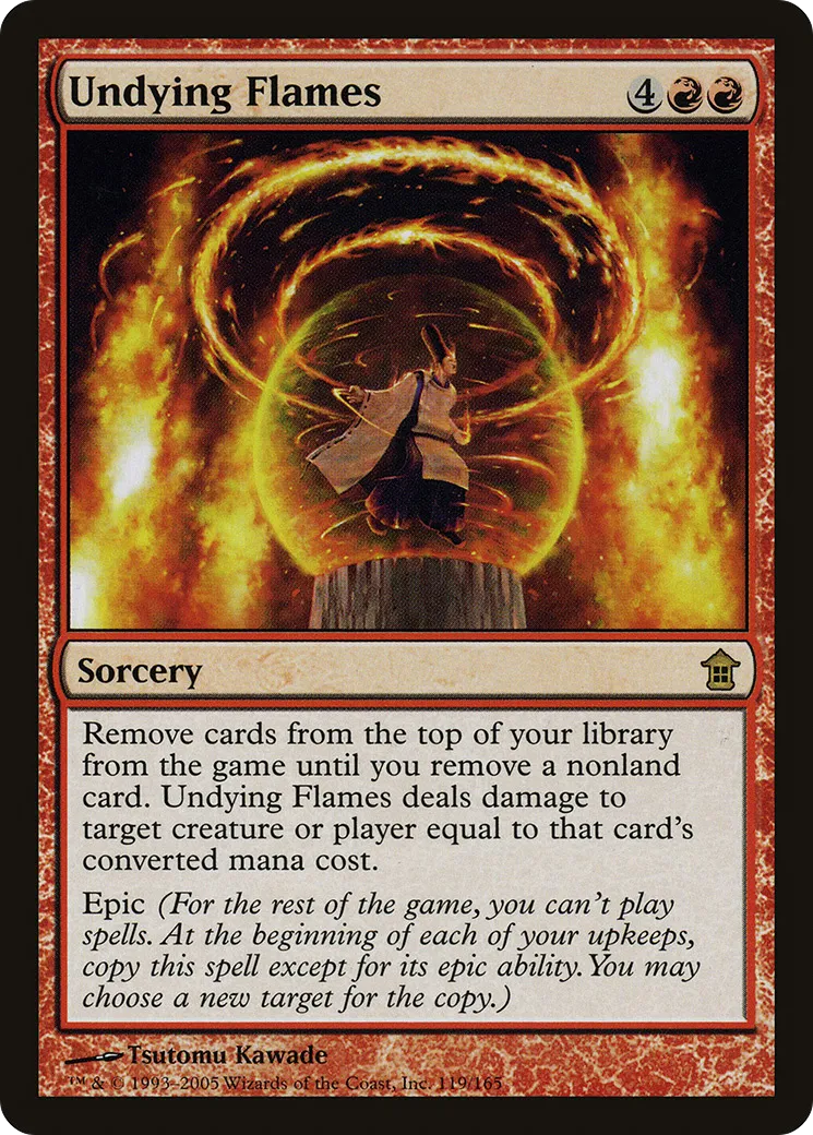 Undying Flames — Saviors of Kamigawa — Magic: The Gathering
