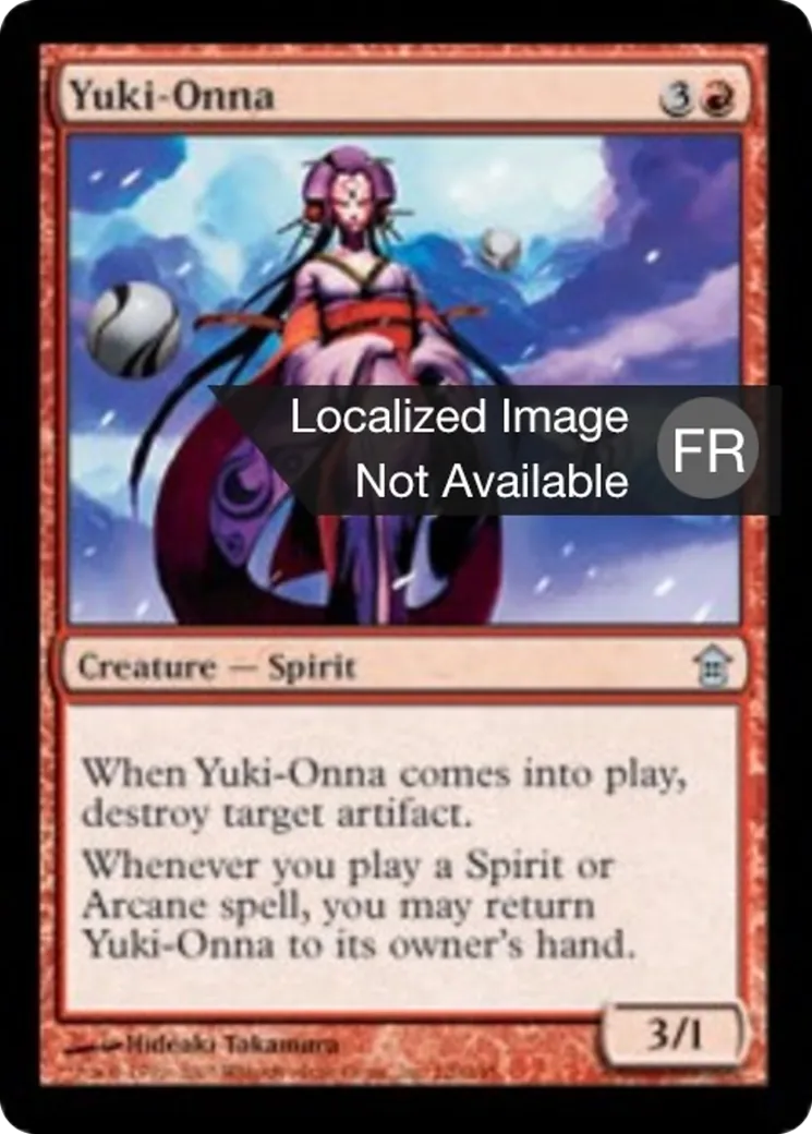 Yuki-onna — Saviors of Kamigawa — Magic: The Gathering