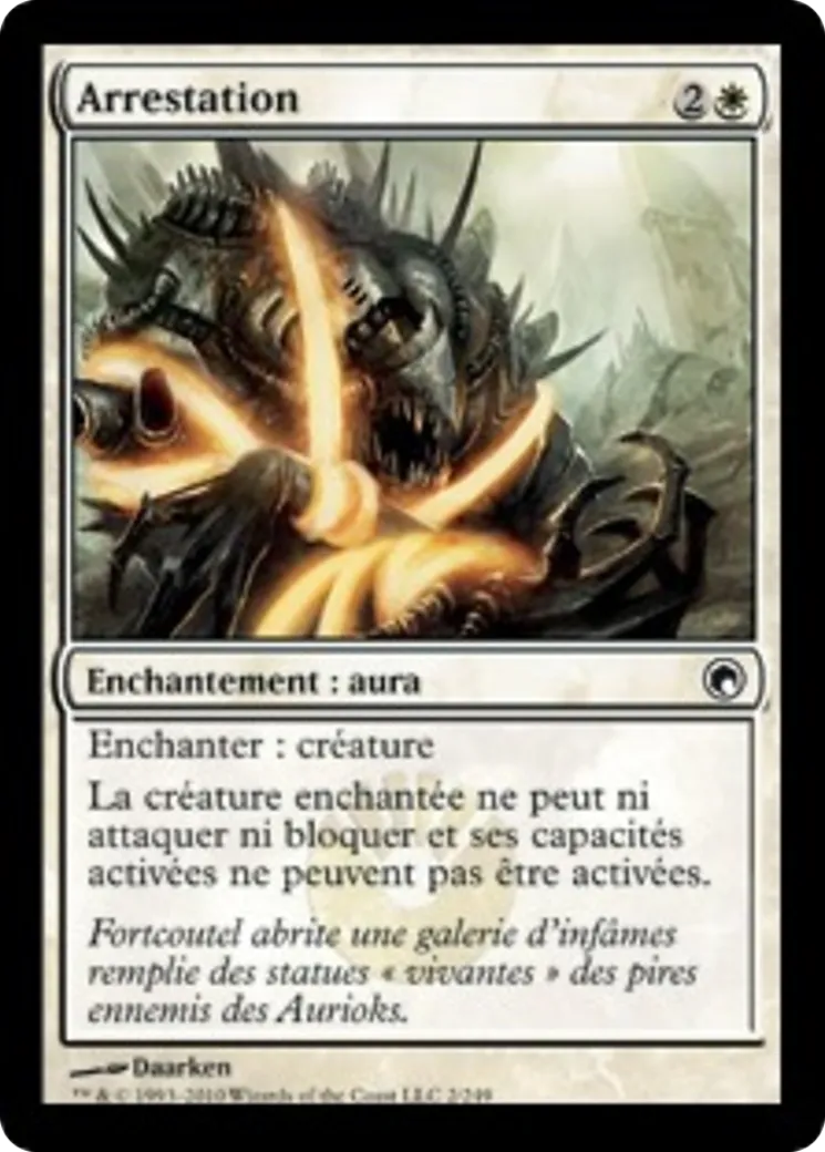 Arrestation from Scars of Mirrodin - Magic: The Gathering
