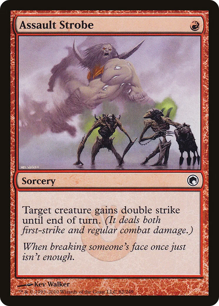 Assault Strobe — Scars of Mirrodin — Magic: The Gathering