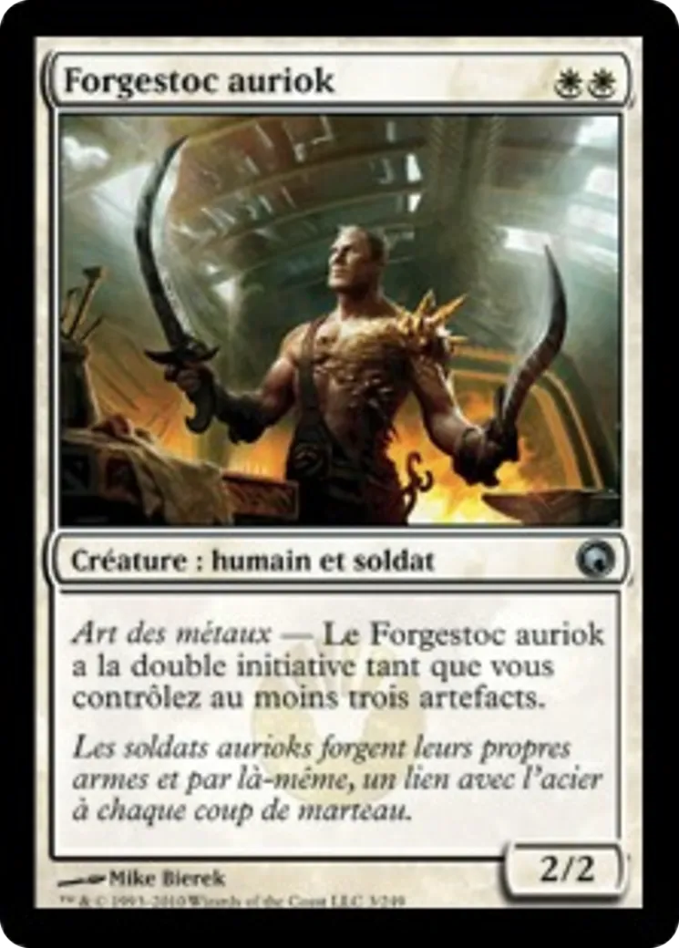 Forgestoc auriok — Scars of Mirrodin — Magic: The Gathering
