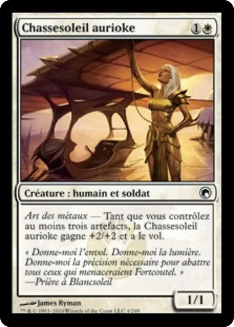 Chassesoleil aurioke — Scars of Mirrodin — Magic: The Gathering