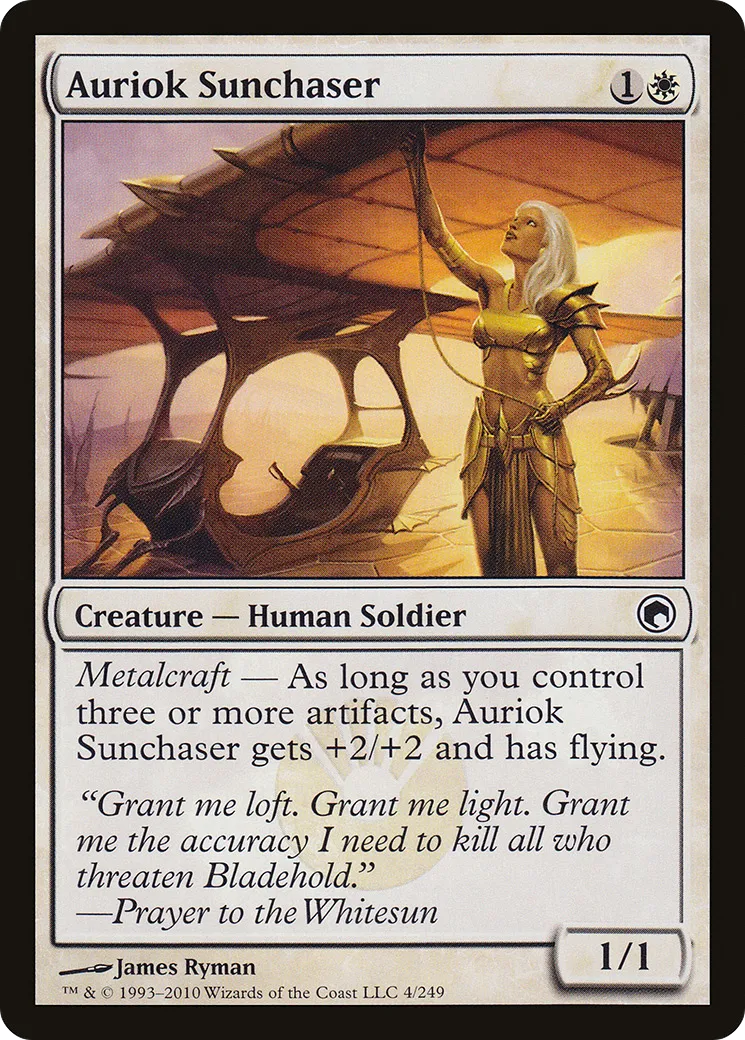 Chassesoleil aurioke — Scars of Mirrodin — Magic: The Gathering