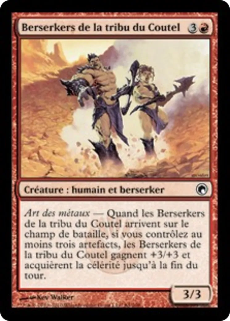 Berserkers de la tribu du Coutel — Scars of Mirrodin — Magic: The Gathering