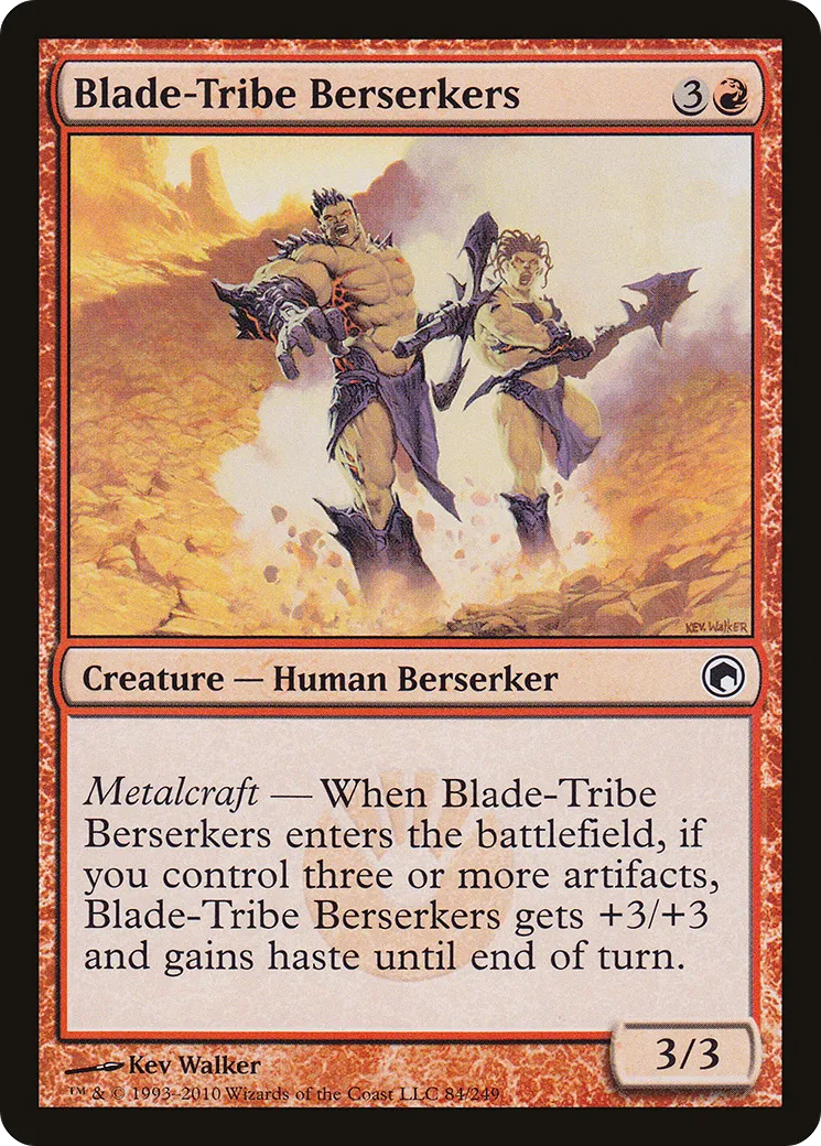 Berserkers de la tribu du Coutel — Scars of Mirrodin — Magic: The Gathering