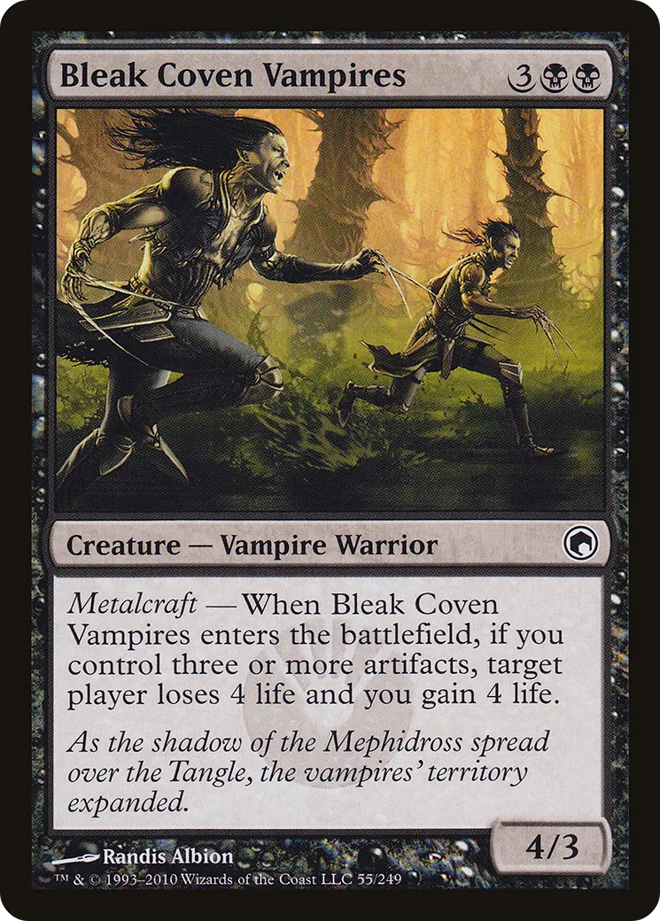 Bleak Coven Vampires — Scars of Mirrodin — Magic: The Gathering