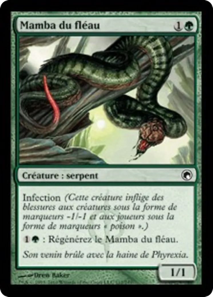 Mamba du fléau — Scars of Mirrodin — Magic: The Gathering