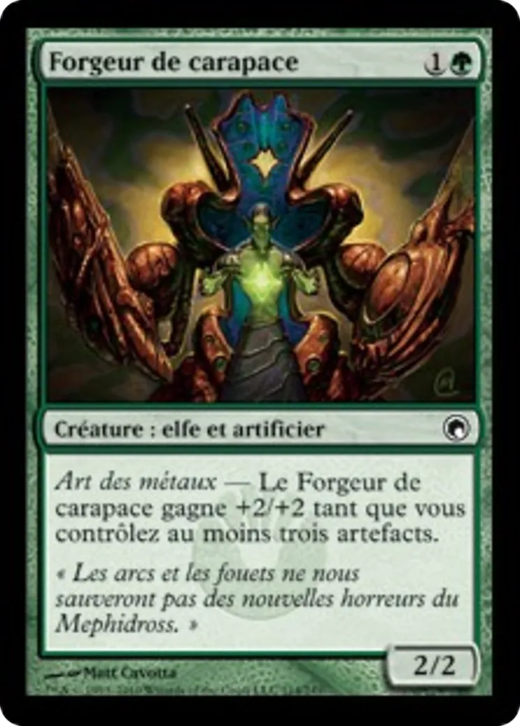 Forgeur de carapace — Scars of Mirrodin — Magic: The Gathering
