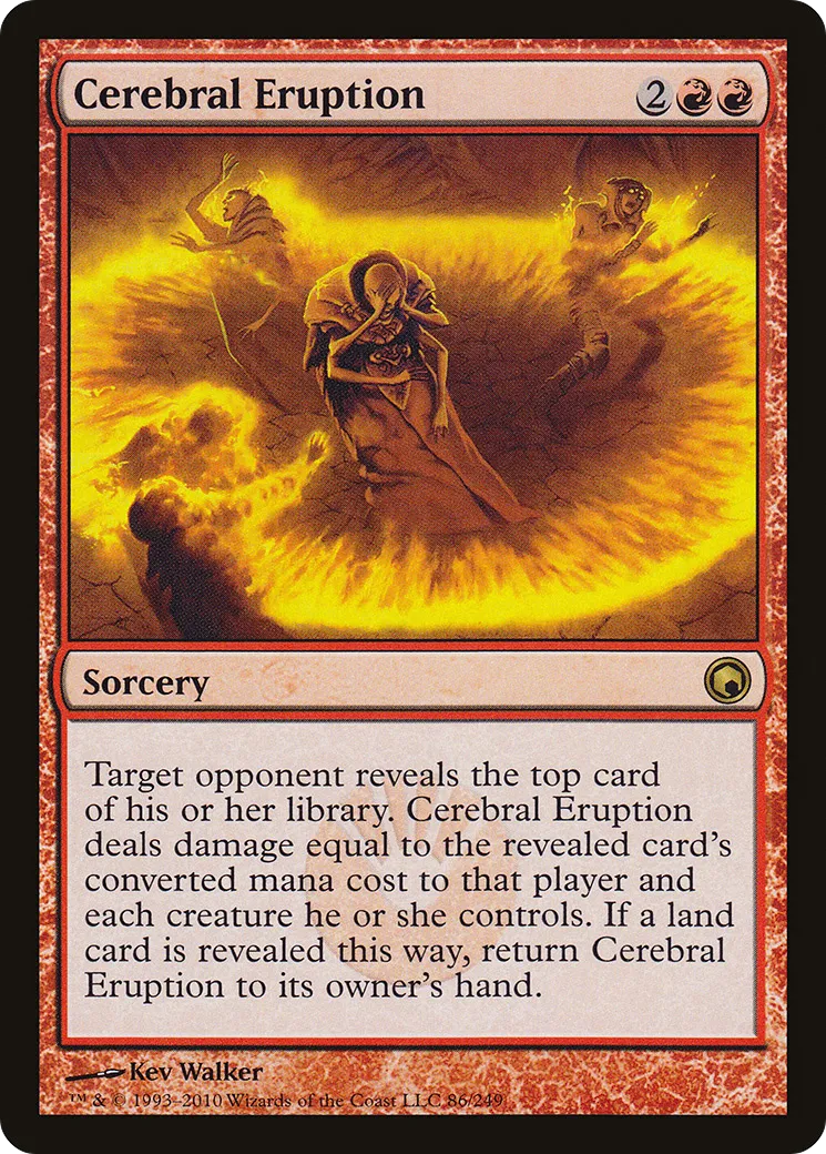 Cerebral Eruption — Scars of Mirrodin — Magic: The Gathering