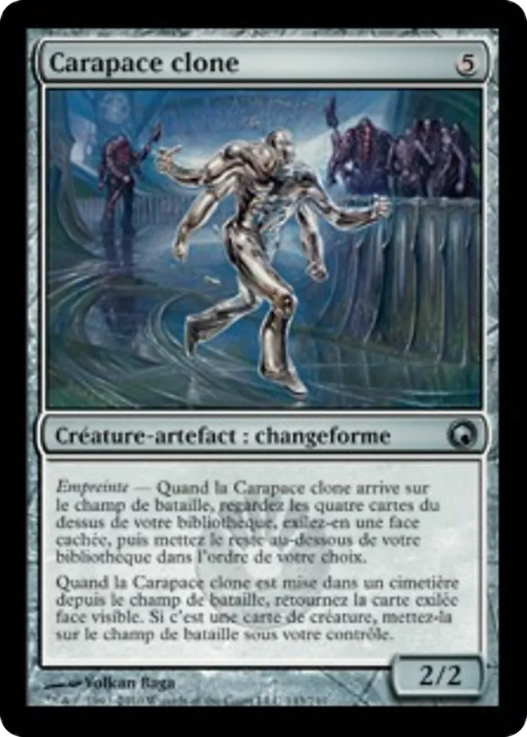 Carapace clone — Scars of Mirrodin — Magic: The Gathering