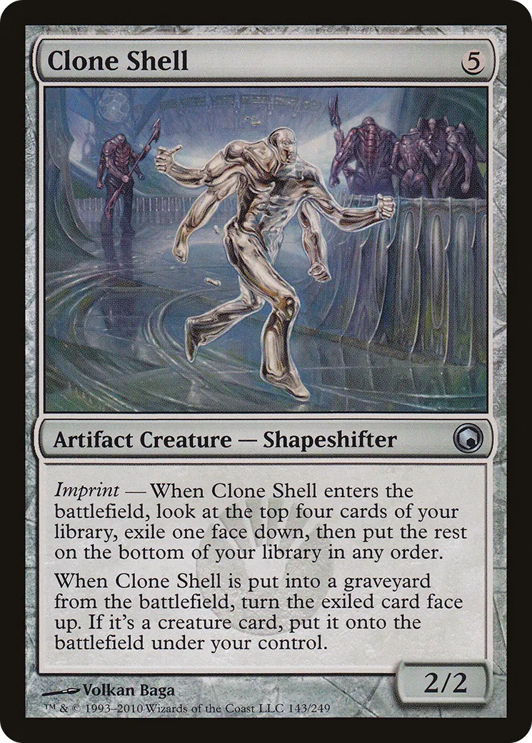 Clone Shell — Scars of Mirrodin — Magic: The Gathering