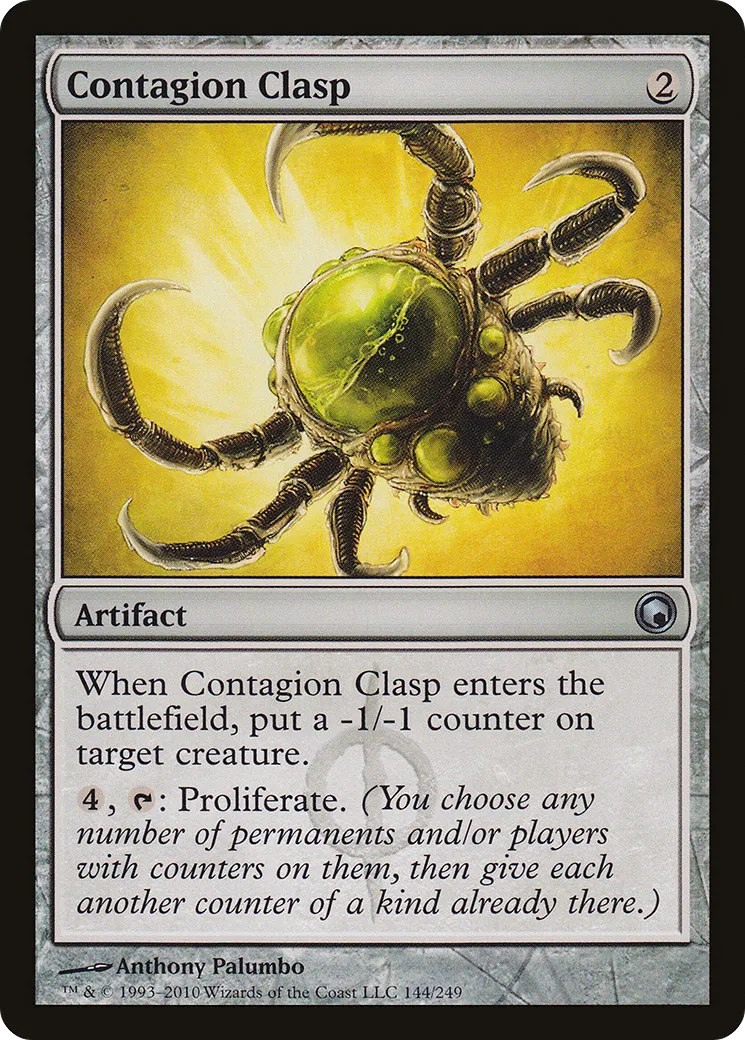 Contagion Clasp — Scars of Mirrodin — Magic: The Gathering