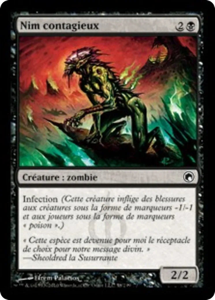 Nim contagieux — Scars of Mirrodin — Magic: The Gathering