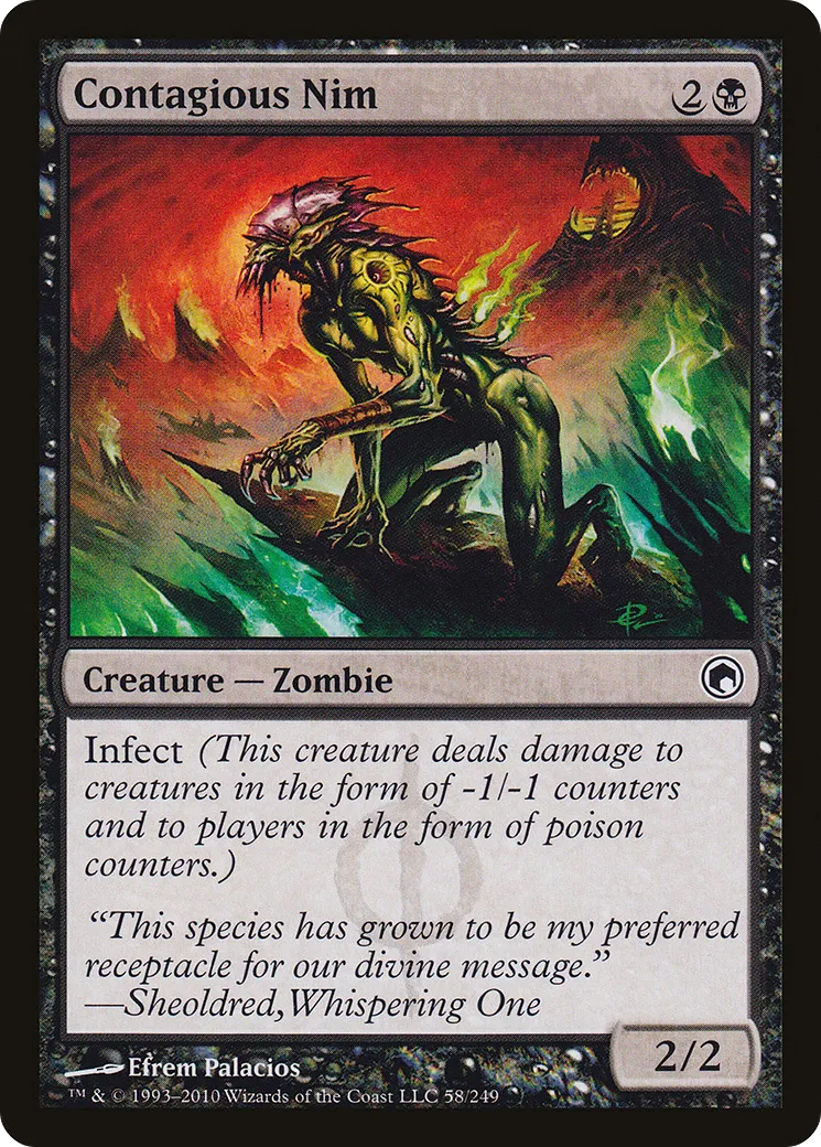 Contagious Nim — Scars of Mirrodin — Magic: The Gathering