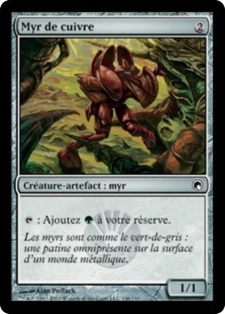 Myr de cuivre — Scars of Mirrodin — Magic: The Gathering