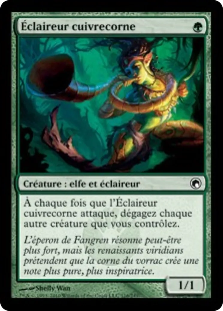 Éclaireur cuivrecorne — Scars of Mirrodin — Magic: The Gathering