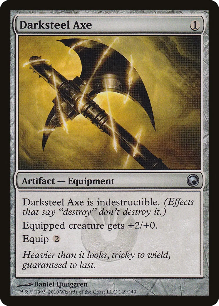 Darksteel Axe — Scars of Mirrodin — Magic: The Gathering