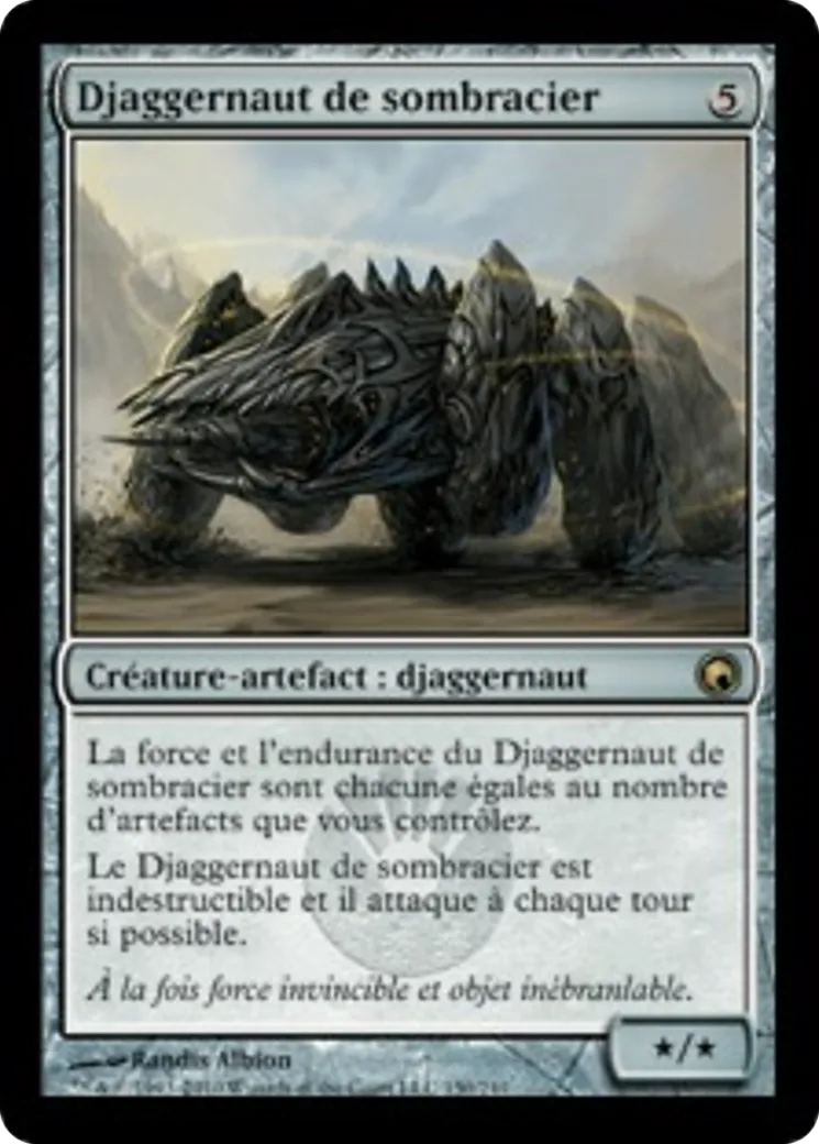 Djaggernaut de sombracier — Scars of Mirrodin — Magic: The Gathering