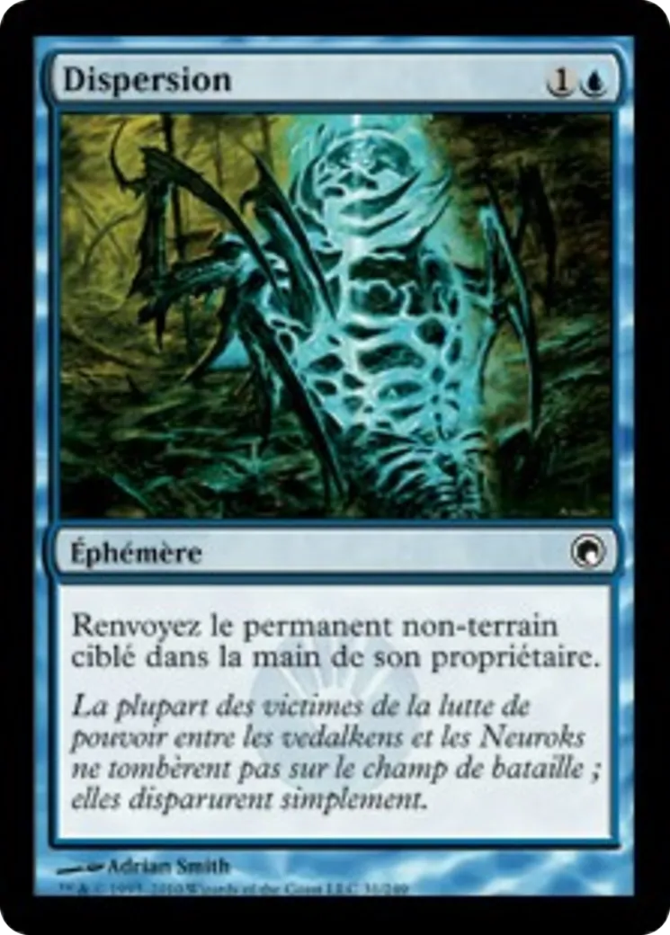 Dispersion — Scars of Mirrodin — Magic: The Gathering