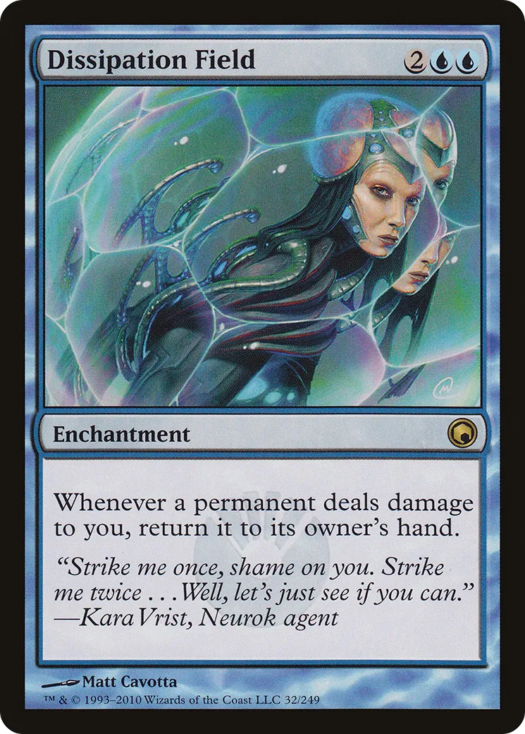 Champ de dissipation — Scars of Mirrodin — Magic: The Gathering