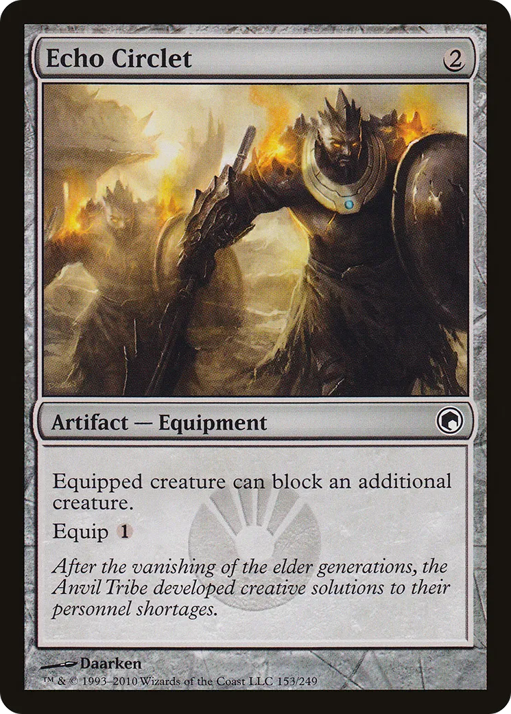 Echo Circlet from Scars of Mirrodin - Magic: The Gathering