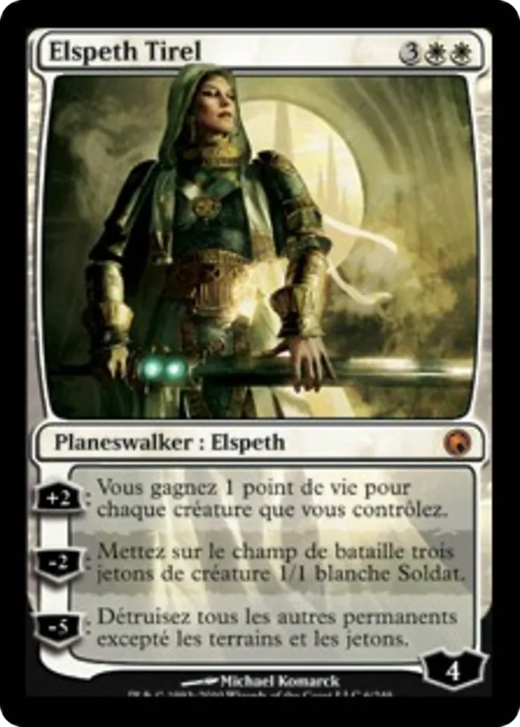 Elspeth Tirel — Scars of Mirrodin — Magic: The Gathering
