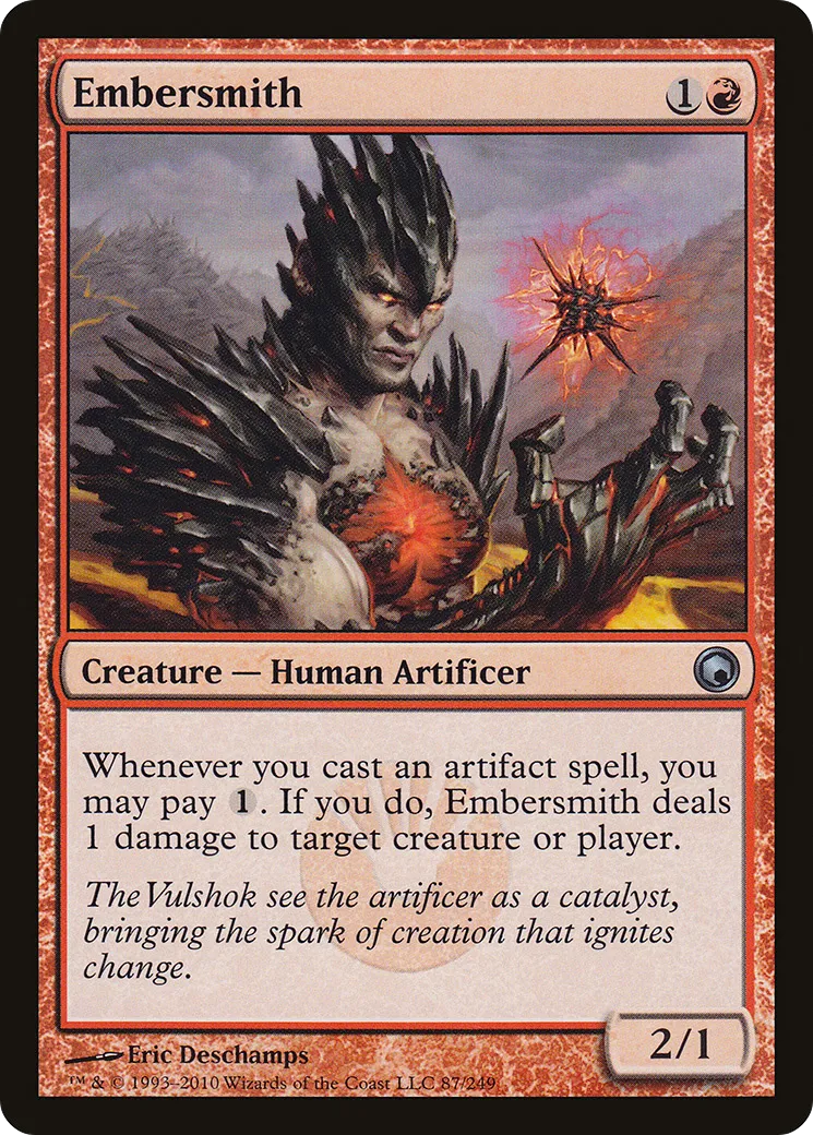 Forgeron de braises — Scars of Mirrodin — Magic: The Gathering