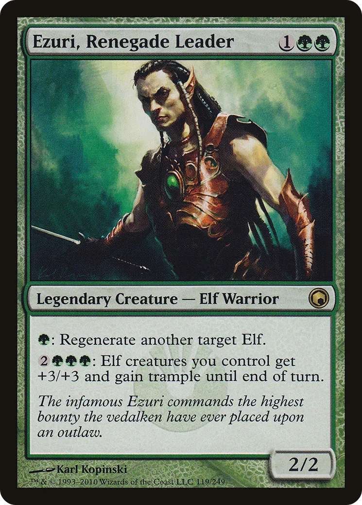 Ezuri, Renegade Leader — Scars of Mirrodin — Magic: The Gathering