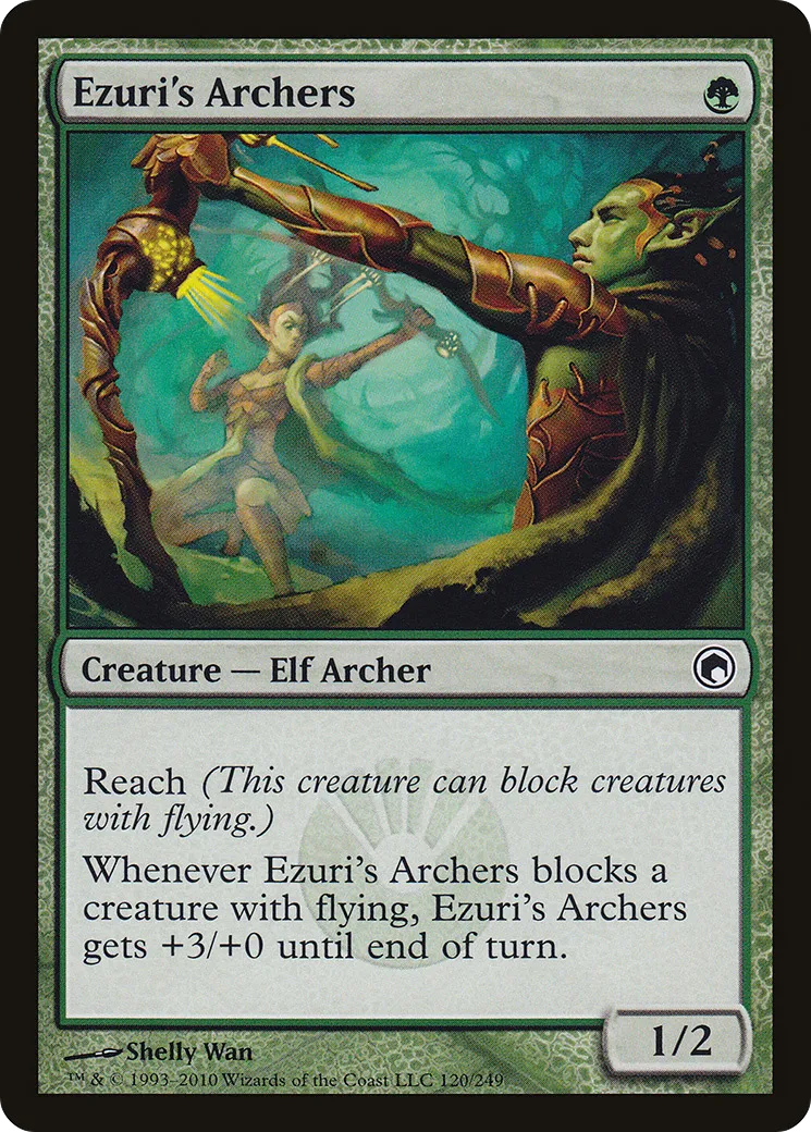 Ezuri's Archers — Scars of Mirrodin — Magic: The Gathering